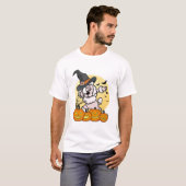 Dabbing Poodle Halloween Tシャツ (正面フル)