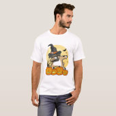 Dabbing Pug Halloween Tシャツ (正面フル)