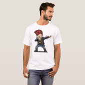 Dabbing Punk – Frecher Cartoon Style Tシャツ (正面フル)