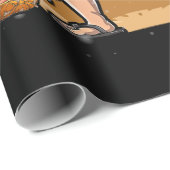 Dabbing Santa Christmas in July Kids Hawaiian ラッピングペーパー (ロールコーナー)