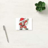 Dabbing Santa Elf Friends Xmas Lights Ugly Christm ポストイット (オフィス)