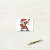 Dabbing Santa Elf Friends Xmas Lights Ugly Christm ポストイット (デスク上)