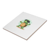 Dabbing Sea Turtle Animal Lover Save The Turtles T タイル (側面)