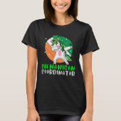 Dabbing Shamrock Shenanigans Leprechaun Unicorn Gn Tシャツ (正面)