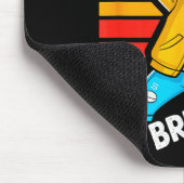 Dabbing Six Seven Bruh 67 Meme 6 7 Numbers Funny B マウスパッド (コーナー)