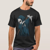 Dabbing Skeleton Pirate Halloween 2 Tシャツ (正面)