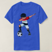 Dabbing Soccer Boy Iraq - Iraqi Football Gift for  Tシャツ (デザイン正面)