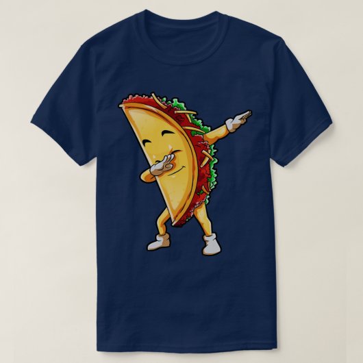 Dabbing Taco Cinco de Mayo Funny Kids Boys Mexican Tシャツ (デザイン正面)