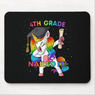 Dabbing Unicorn 4年生It卒業ギルを釘付け マウスパッド
