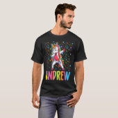 Dabbing Unicorn Andrew Tシャツ (正面フル)