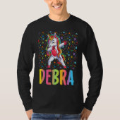 Dabbing Unicorn Debra Tシャツ (正面)