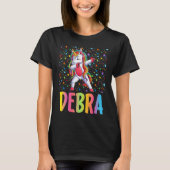 Dabbing Unicorn Debra Tシャツ (正面)
