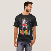 Dabbing Unicorn Donna Tシャツ (正面フル)