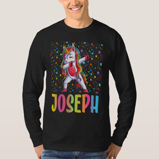 Dabbing Unicorn Joseph Tシャツ (正面)