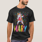 Dabbing Unicorn Mary Tシャツ (正面)