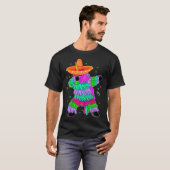 Dabbing Unicorn Pinata Mexican Fiesta Cinco De May Tシャツ (正面フル)