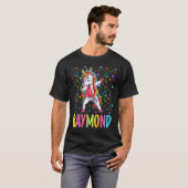 Dabbing Unicorn Raymond Tシャツ (正面フル)
