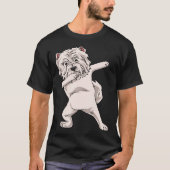 Dabbing West Highland White Terrier Tシャツ (正面)