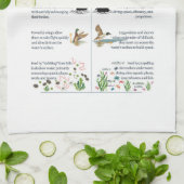 Dabblers vs. Divers Kitchen Towel キッチンタオル (折り畳み)