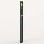 DABSカラフル絵を描クリエイティブおもしろいはっきりした（明るい灰色） Case-Mate iPhoneケース (裏面/右)