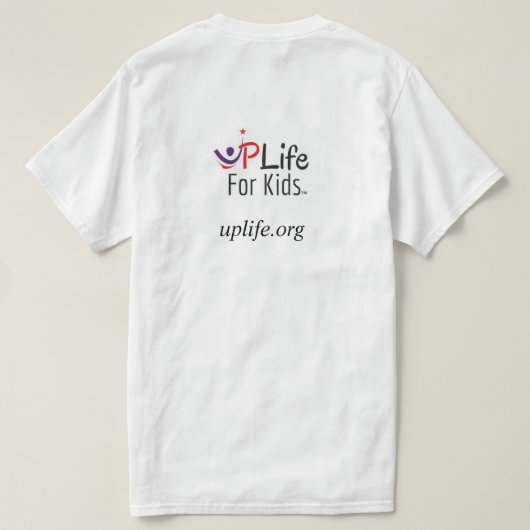 DACAのTシャツを守って下さい Tシャツ (デザイン裏面)
