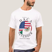 DACA DEFENDER (白) Tシャツ (正面)
