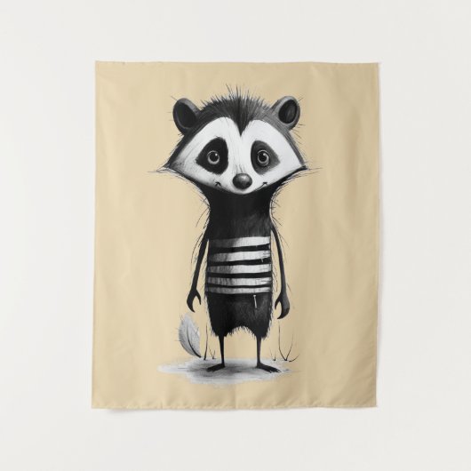 Dachs badger タペストリー (正面)