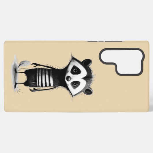 Dachs badger samsung galaxyケース (裏面横)