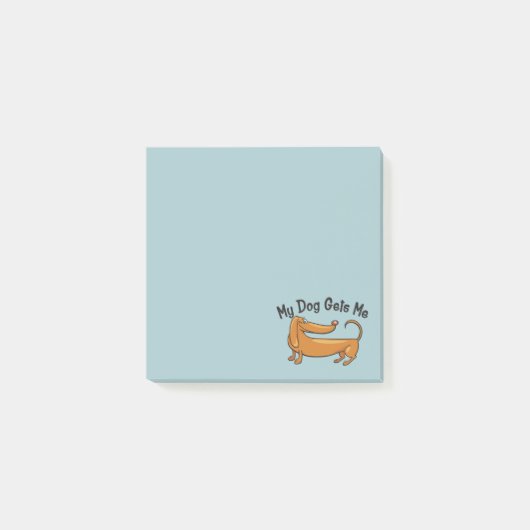 DachshandがPost-it®ノートを取得 ポストイット (正面)