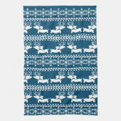 Dachshandキッチンクリスマスギフトまたはデコールキッチン キッチンタオル (縦)