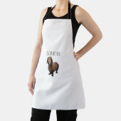 DachshandシャツドッグママパパメンズウィメンズキッズギフトDo エプロン (インサイチュ)
