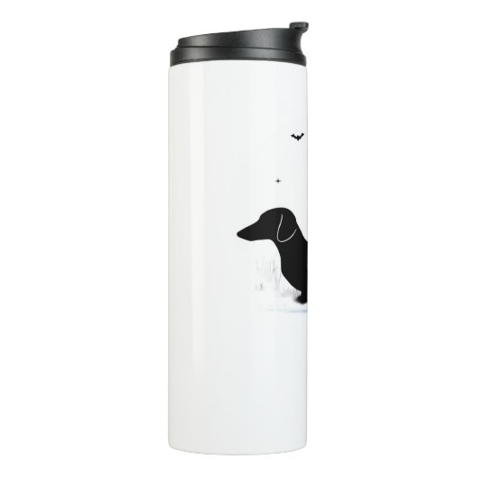 Dachshandハロウィーンの衣装Dachshandは私のボー タンブラー (回転左)