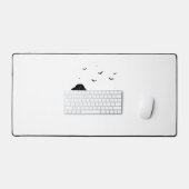 Dachshandハロウィーンの衣装Dachshandは私のボー デスクマット (キーボード&マウス)