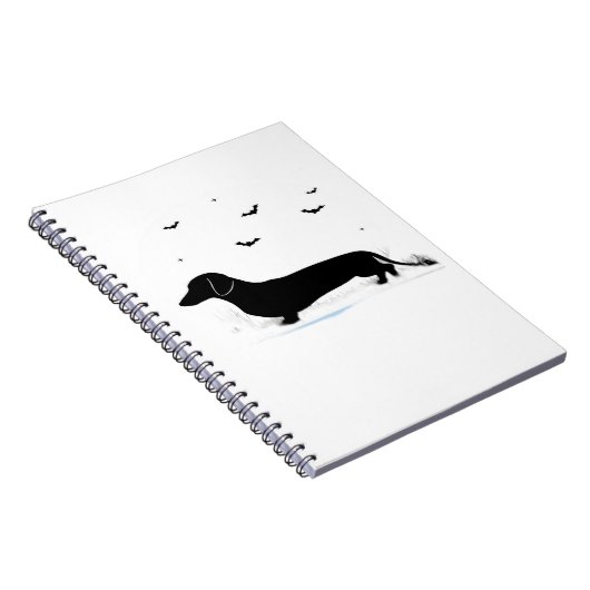 Dachshandハロウィーンの衣装Dachshandは私のボー ノートブック (右側)