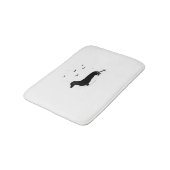 Dachshandハロウィーンの衣装Dachshandは私のボー バスマット (アングル)