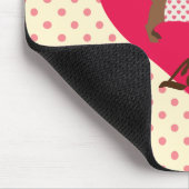 Dachshandマウスパッド マウスパッド (コーナー)