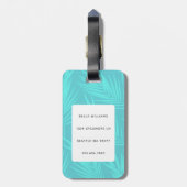 Dachshandラゲッジタグ ラゲッジタグ (裏面縦)