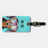 Dachshandラゲッジタグ ラゲッジタグ (正面横)