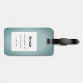 Dachshandラゲッジタグ ラゲッジタグ (裏面横)