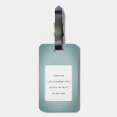 Dachshandラゲッジタグ ラゲッジタグ (裏面縦)