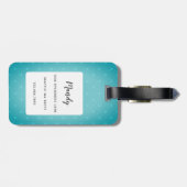 Dachshandラゲッジタグ ラゲッジタグ (裏面横)