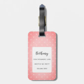 Dachshandラゲッジタグ ラゲッジタグ (裏面縦)