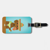 Dachshandラゲッジタグ ラゲッジタグ (正面横)