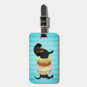 Dachshandラゲッジタグ ラゲッジタグ (正面縦)