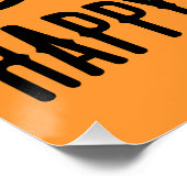 Dachshand Happy Howloween Perfectポスター ポスター (コーナー)