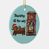 Dachshingずっと セラミックオーナメント (右)