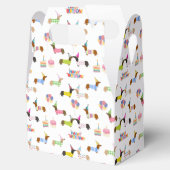 DachshundをテーマにしたFavoritesボックス フェイバーボックス (オープン)