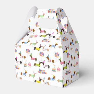 DachshundをテーマにしたFavoritesボックス フェイバーボックス