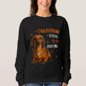 DachshundキスFix Everything Dachshund Lover スウェットシャツ (正面)