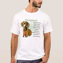 Dachshundギフトドキシー愛好家アパレル Tシャツ